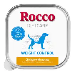 Zooplus 20x150g Rocco Diet Care Weight Control Kip met Aardappel Kuipje Honden Natvoer aanbieding