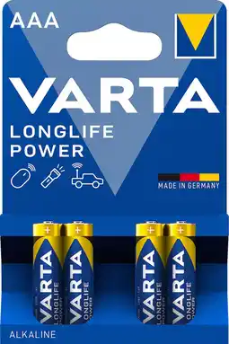 De Online Drogist Varta Longlife Power AAA aanbieding