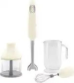 Bol.com SMEG HBF03CREU - Staafmixer - Crème - 700W - Met accessoires aanbieding