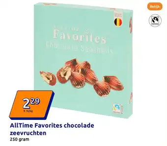 Action AllTime Favorites chocolade zeevruchten aanbieding