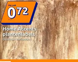 Action Home Accents plantenlabels aanbieding