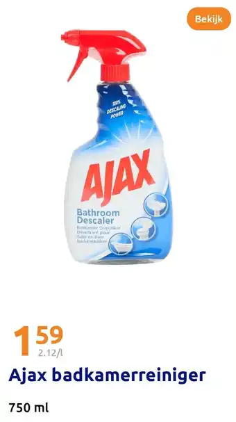 Action Ajax badkamerreiniger aanbieding