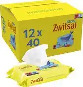 Bol.com Zwitsal Kids Snoetenpoetsers - 12 x 40 stuks - 480 doekjes - Voordeelverpakking aanbieding