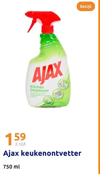 Action Ajax keukenontvetter aanbieding