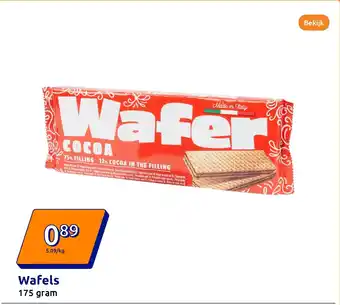 Action Wafels aanbieding