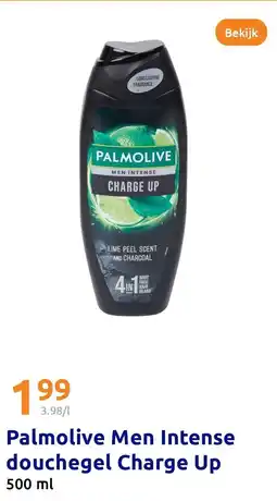 Action Palmolive Men Intense douchegel Charge Up aanbieding