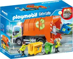 Bol.com PLAYMOBIL City Life Afval recycling truck - 70200 aanbieding