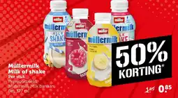 Coop Müllermilk Milk of shake aanbieding