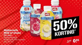 Coop Müllermilk Milk of shake aanbieding