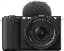 Bol.com Sony ZV-E10 II - Compact systeemcamera - Vlog camera - Body + 16-50 mm (II) lens aanbieding