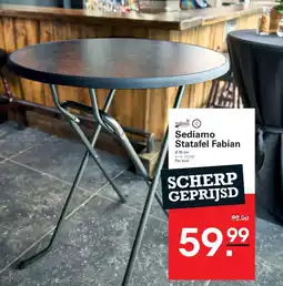 Sligro Sediamo Statafel Fabian aanbieding