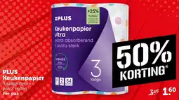 Coop PLUS Keukenpapier aanbieding