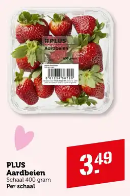 Coop PLUS Aardbeien aanbieding