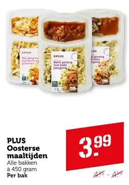 Coop PLUS Oosterse maaltijden aanbieding