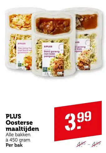 Coop PLUS Oosterse maaltijden aanbieding