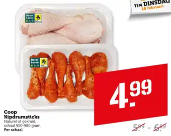 Coop Coop Kipdrumsticks aanbieding