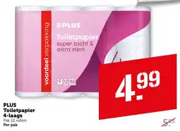 Coop PLUS Toiletpapier aanbieding