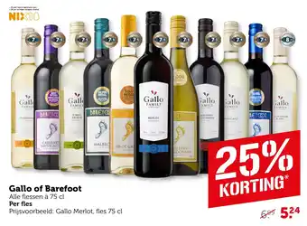 Coop Gallo of Barefoot aanbieding