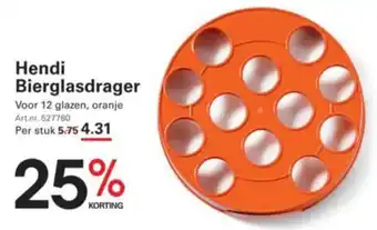 Sligro Hendi Bierglasdrager aanbieding