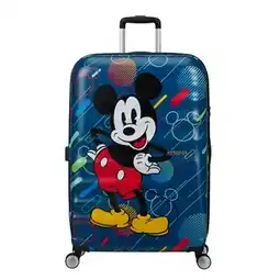 Travelbags American Tourister Wavebreaker Disney Spinner 77/28 TSA mickey future pop aanbieding