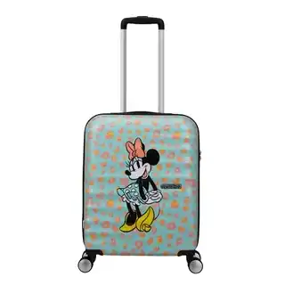 Travelbags American Tourister Wavebreaker Disney Spinner 55/20 TSA minnie pastel dots aanbieding