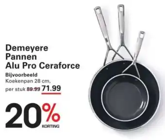 Sligro Demeyere Pannen Alu Pro Ceraforce aanbieding