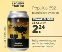 Mitra Populus 6921 Blond Eiken by Jopen aanbieding