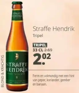 Mitra Straffe Hendrik Tripel aanbieding