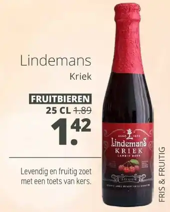 Mitra Lindemans Kriek aanbieding