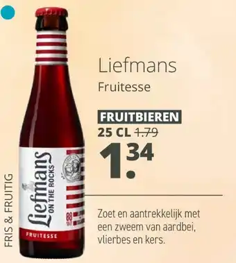 Mitra Liefmans Fruitesse aanbieding