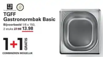 Sligro TGFF Gastronormbak Basic aanbieding