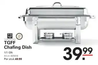 Sligro TGFF Chafing Dish aanbieding