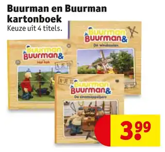 Kruidvat Buurman en Buurman kartonboek aanbieding