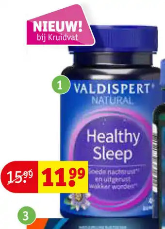 Kruidvat Valdispert Healthy Sleep 45 gummies aanbieding