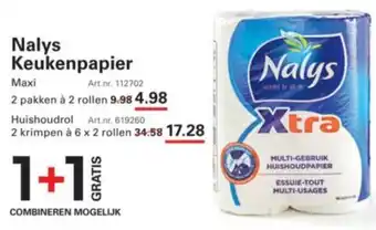 Sligro Nalys Keukenpapier aanbieding