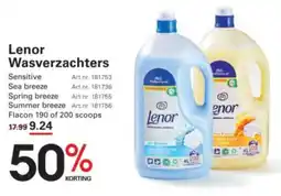 Sligro Lenor Wasverzachters aanbieding