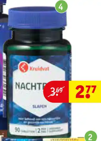 Kruidvat Kruidvat Nachtrust 90st aanbieding