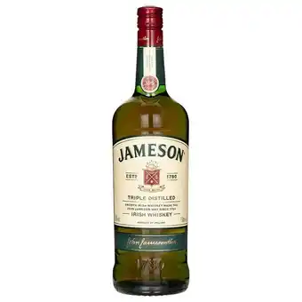 Dirck 3 Jameson Irish Whiskey 100 cl aanbieding