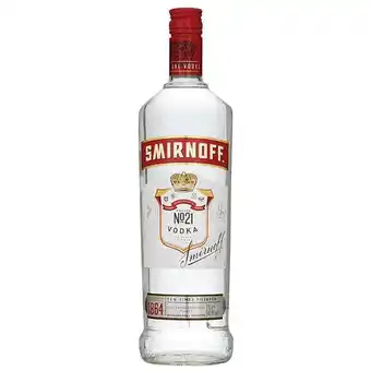 Dirck 3 Smirnoff Red Vodka 100 cl aanbieding