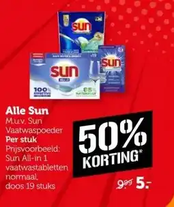 Coop Alle Sun aanbieding