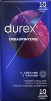 Bol.com Durex Condooms - Orgasm Intense - met ribbels - 10 stuks aanbieding