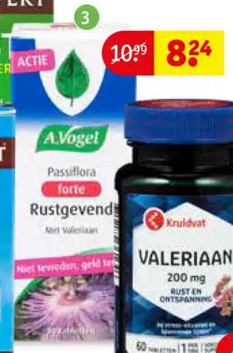 Kruidvat A.Vogel Passiflora Extra Sterk 30st aanbieding