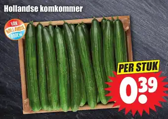 Dirk Hollandse komkommer aanbieding