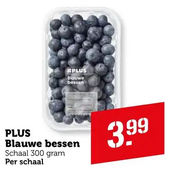 Coop PLUS Blauwe bessen aanbieding