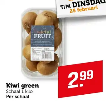 Coop Kiwi green aanbieding