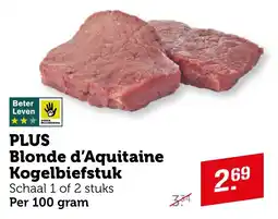 Coop PLUS Blonde d'Aquitaine Kogelbiefstuk aanbieding