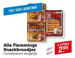 Coop Alle Flemmings Snackbroodjes aanbieding