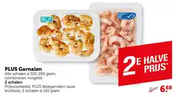 Coop PLUS Garnalen aanbieding