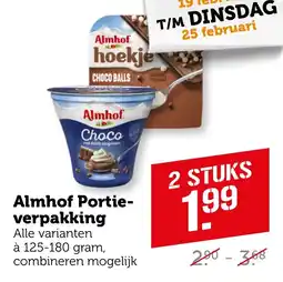 Coop Almhof Portieverpakking aanbieding