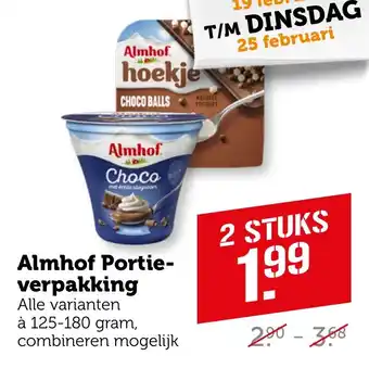 Coop Almhof Portieverpakking aanbieding